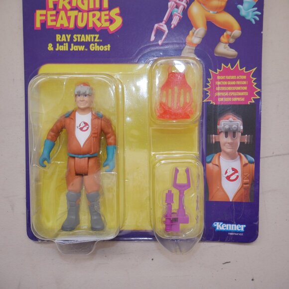 Ghostbusters Ray Stantz and Jail Jaw Ghost Figure Fright Features Action New - Picture 4 of 5